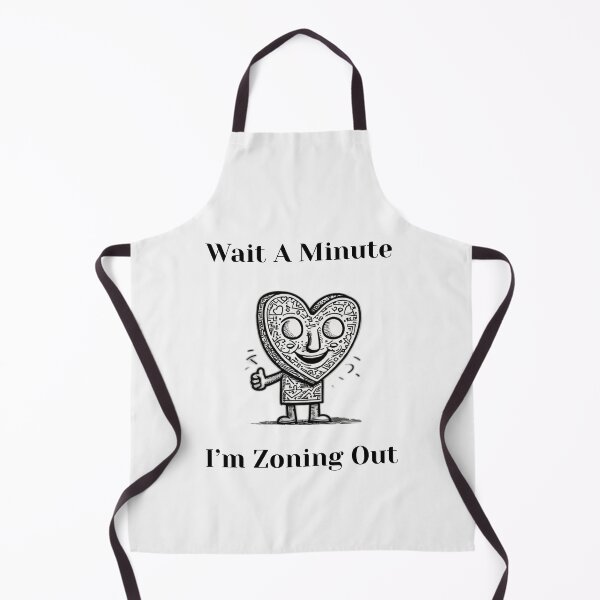 Item preview, Wait A Minute I'm Zoning Out - daydreaming cartoon, a funny designed and sold by ChuckleCharmz.