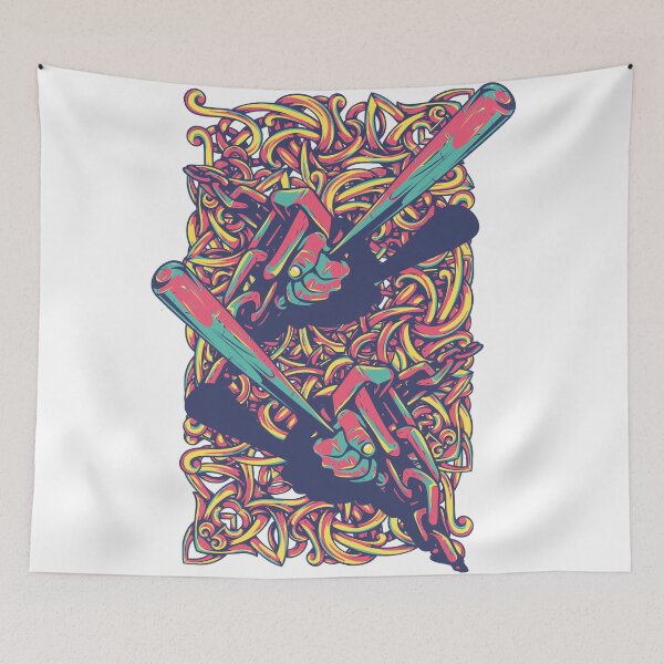 Item preview, Baseball Bat Maniac designed and sold by Sunnyhova.