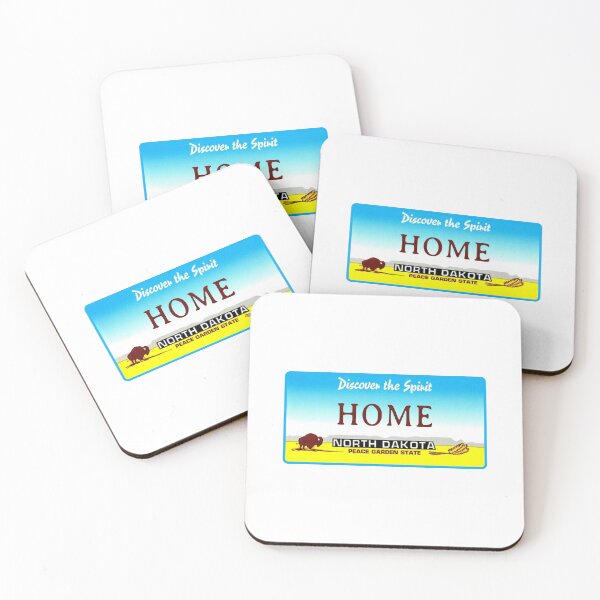 Item preview, North Dakota State License Plate designed and sold by US States Merch.