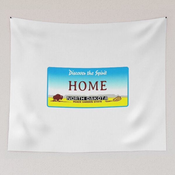 Item preview, North Dakota State License Plate designed and sold by US States Merch.