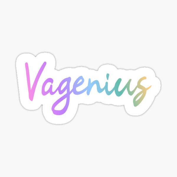 Artikel-Vorschau von Vegenius, designt und verkauft von Sticker-mama.