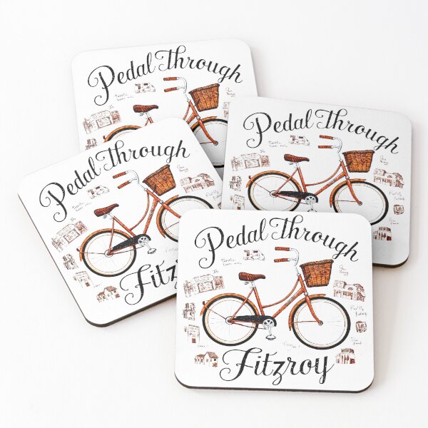 Item preview, Pedal Through Fitzroy: A Charming Bike Ride Through History and Culture designed and sold by SplashTastic.