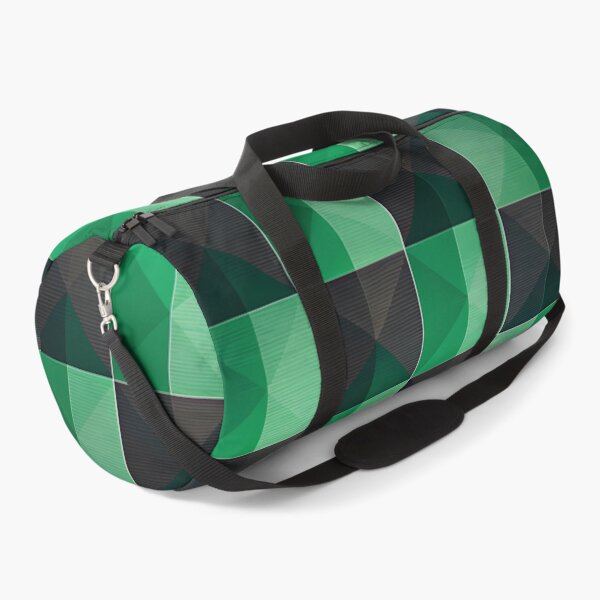 Item preview, Geometric Elegance,a seamless pattern composed of various shades of green designed and sold by aminz4.