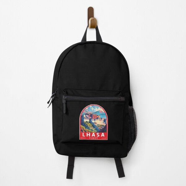 Item preview, Lhasa Tibet Travel Art Emblem designed and sold by KrisSidDesigns.