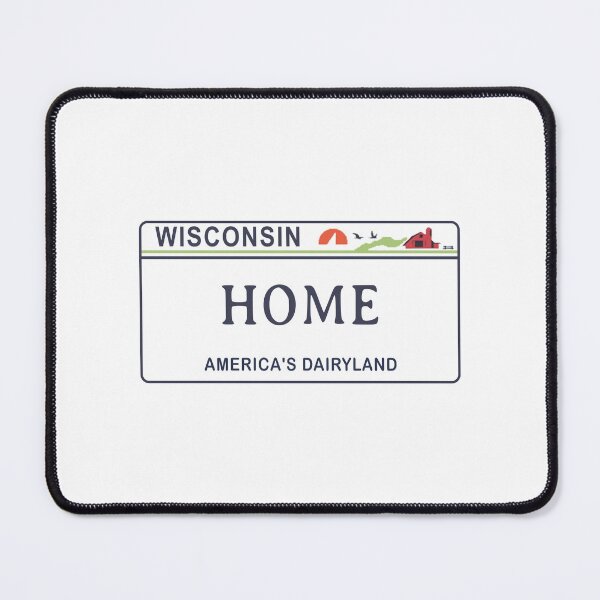 Item preview, Wisconsin State License Plate designed and sold by US States Merch.