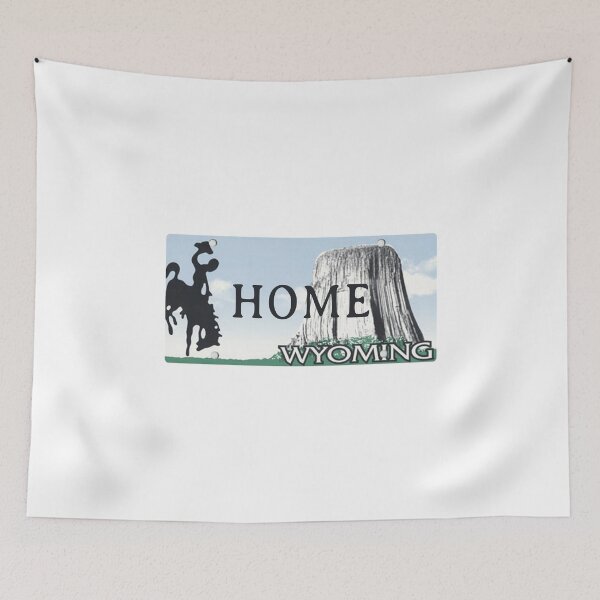 Item preview, Wyoming State License Plate designed and sold by US States Merch.