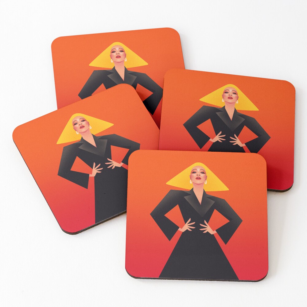 Item preview, Coasters (Set of 4) designed and sold by RikDrawsThings.