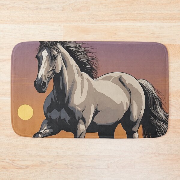 Item preview, A horse galloping amidst the sunset designed and sold by CreativPurpose.