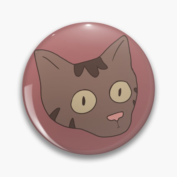 Item preview, Shocked Cat Head designed and sold by CamelCorruption.