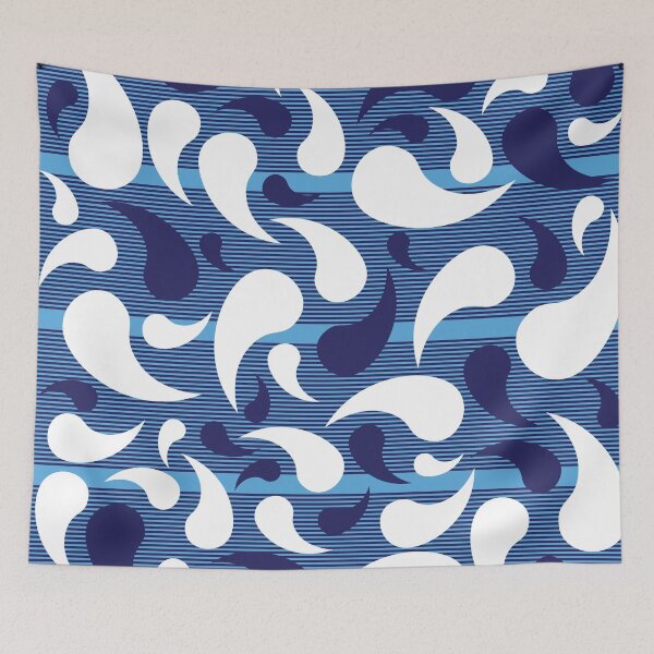 Item preview, Blue loincloth patterns designed and sold by Wolagno.