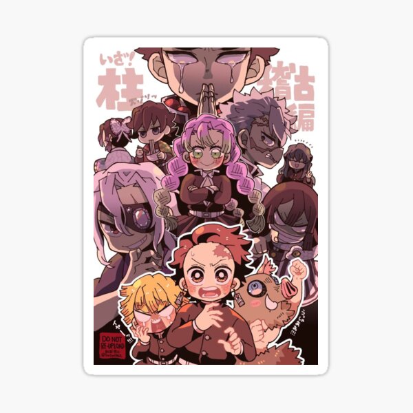 Vista previa del artículo con la obra «asesino de demonios inosuke», diseñado y vendido por DanaMechaela.