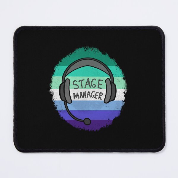 Item preview, Stage Manager Backstage Headset - Gay Pride designed and sold by SoybeanTomato.