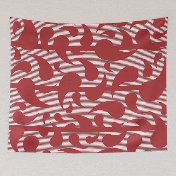Item preview, Red loincloth patterns designed and sold by Wolagno.
