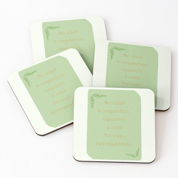 Item preview, An adult in regulation supports a child through dysregulation. designed and sold by Tatamoc.