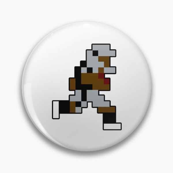 Artikelvorschau, 8-Bit Las Vegas Retro Pixel Fußballspieler entworfen und verkauft von Bo-Bros-Tees.
