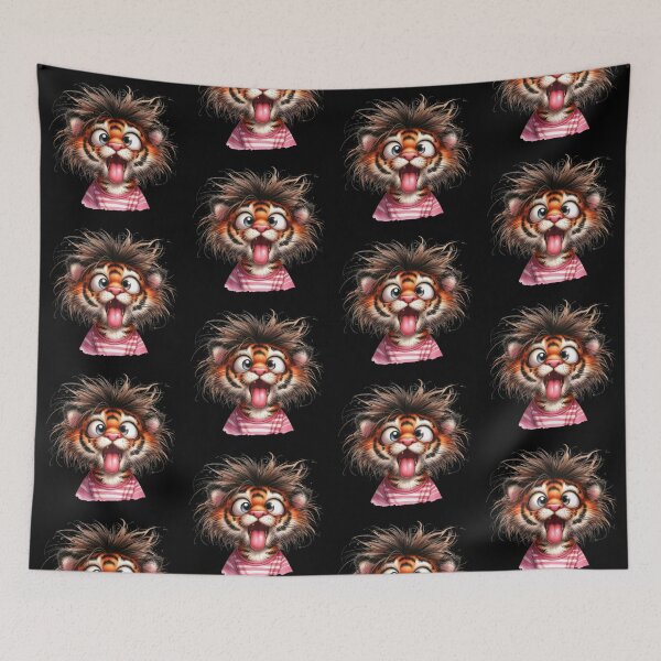 Item preview, Funny animals. Funny tiger. designed and sold by BanShopDG.