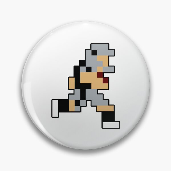 Artikelvorschau, 8-Bit Las Vegas Retro Pixel Fußballspieler entworfen und verkauft von Bo-Bros-Tees.
