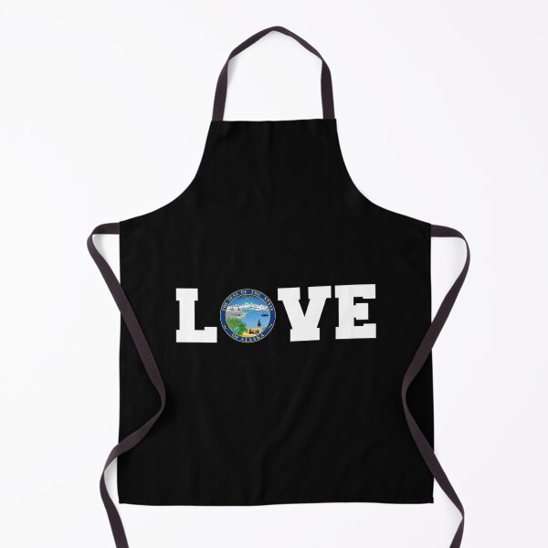 Item preview, Vintage Alaska State Seal Love designed and sold by US States Merch.