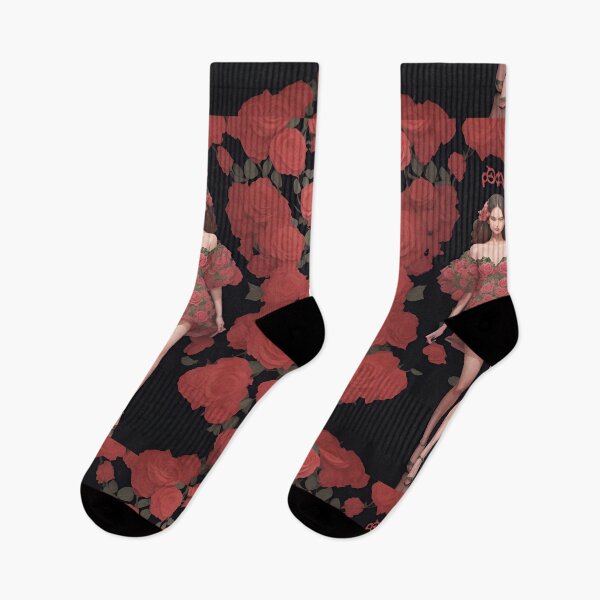 Item preview, feminine young woman covered in roses designed and sold by Carlos Gudino.