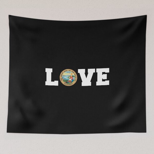 Item preview, Vintage California State Seal Love designed and sold by US States Merch.