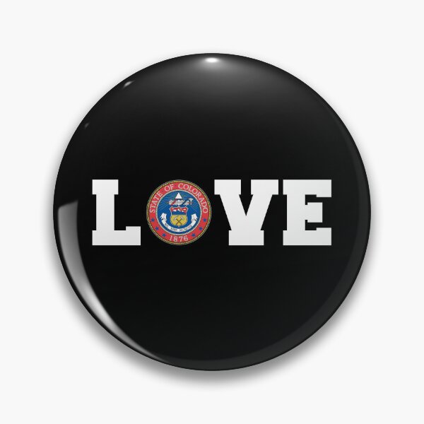 Item preview, Vintage Colorado State Seal Love designed and sold by US States Merch.
