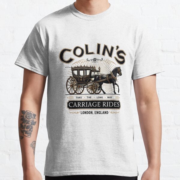 Item preview, Colin's Bridgerton Style Carriage Rides - Bridgerton Polin Chic London Art  designed and sold by svarupa.