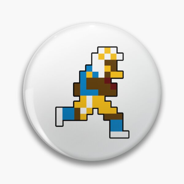 Item preview, 8-Bit Los Angeles Retro Pixel Football Player designed and sold by Bo-Bros-Tees.