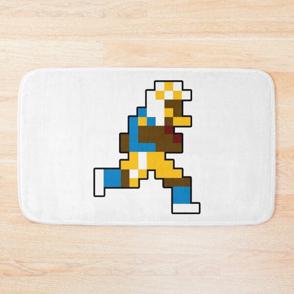 Item preview, 8-Bit Los Angeles Retro Pixel Football Player designed and sold by Bo-Bros-Tees.