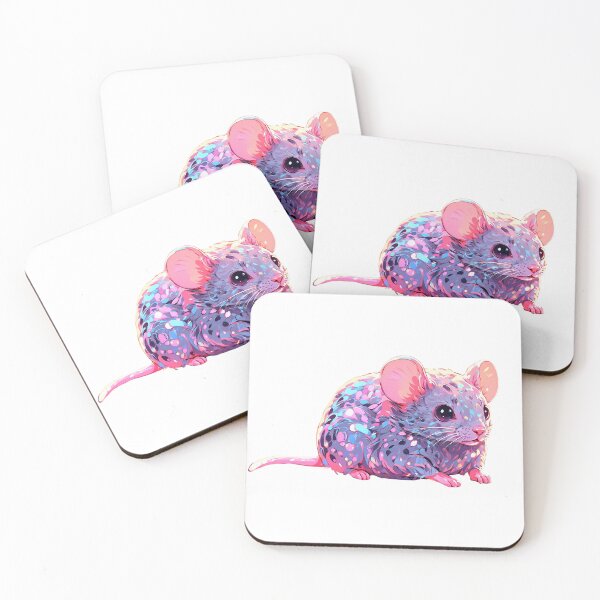 Item preview, Cute iridescent mouse  designed and sold by LevCreates.