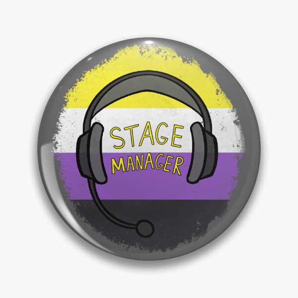 Artikelvorschau, Bühnenmanager-Backstage-Headset - Nichtbinärer Stolz entworfen und verkauft von SoybeanTomato.
