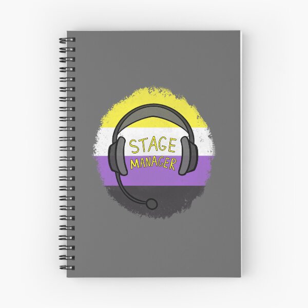 Item preview, Stage Manager Backstage Headset - Non-Binary Pride designed and sold by SoybeanTomato.