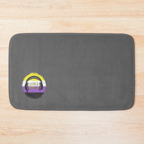 Item preview, Stage Manager Backstage Headset - Non-Binary Pride designed and sold by SoybeanTomato.