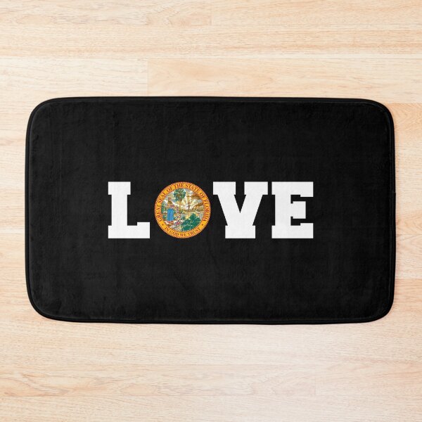 Item preview, Vintage Florida State Seal Love designed and sold by US States Merch.