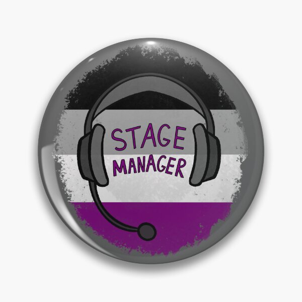 Artikelvorschau, Stage Manager Backstage-Headset - Asexueller Stolz entworfen und verkauft von SoybeanTomato.