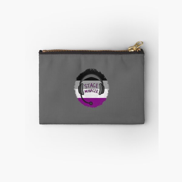 Item preview, Stage Manager Backstage Headset - Asexual Pride designed and sold by SoybeanTomato.