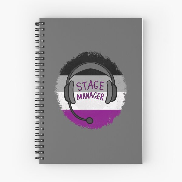 Item preview, Stage Manager Backstage Headset - Asexual Pride designed and sold by SoybeanTomato.
