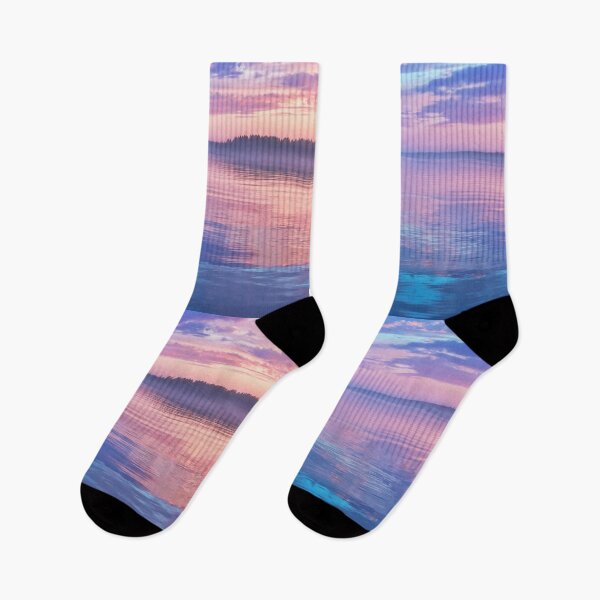 Item preview, Purple Ocean Sunrise, Misty Pink Sky designed and sold by newburyboutique.