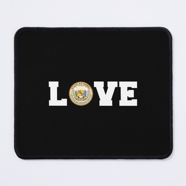 Item preview, Vintage Hawaii State Seal Love designed and sold by US States Merch.