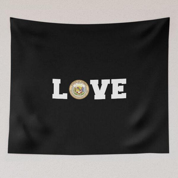 Item preview, Vintage Hawaii State Seal Love designed and sold by US States Merch.