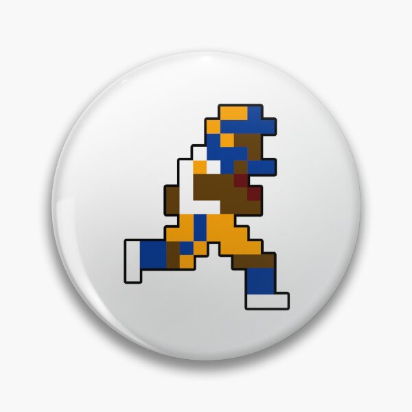 Item preview, 8-Bit Los Angeles Retro Pixel Football Player designed and sold by Bo-Bros-Tees.