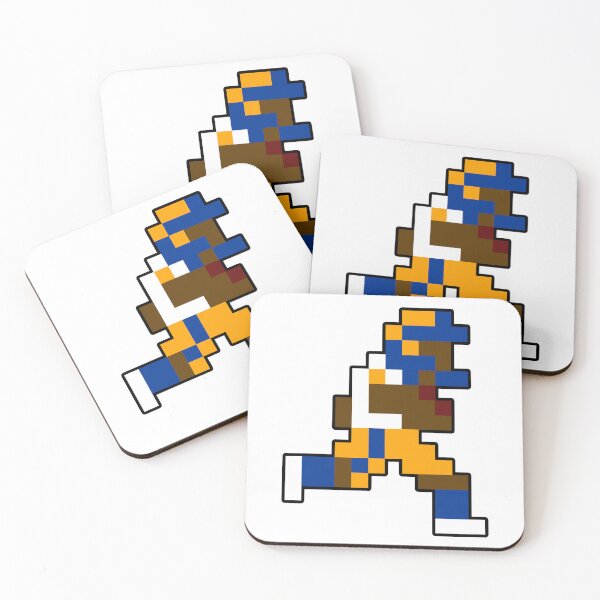 Item preview, Jugador de fútbol de píxeles retro de Los Ángeles de 8 bits designed and sold by Bo-Bros-Tees.