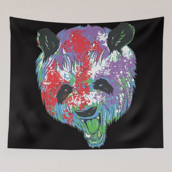 Item preview, Kaleidoscope Bear Face designed and sold by Sunnyhova.