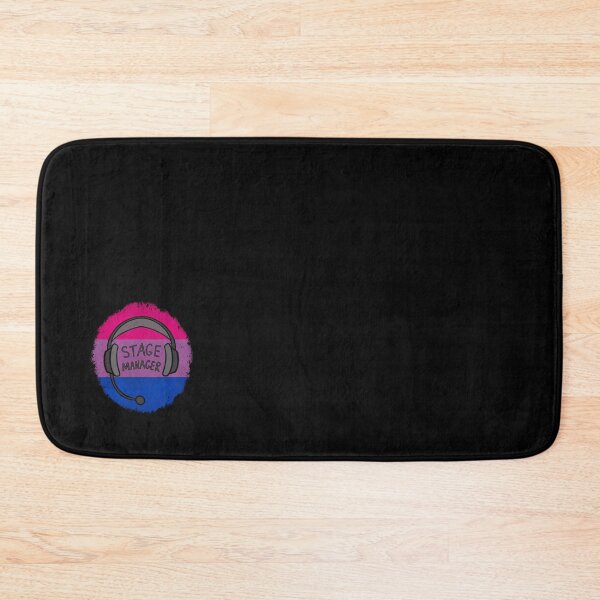 Item preview, Stage Manager Backstage Headset - Bisexual Pride designed and sold by SoybeanTomato.