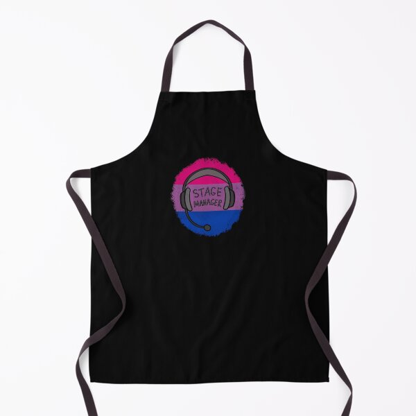 Item preview, Stage Manager Backstage Headset - Bisexual Pride designed and sold by SoybeanTomato.