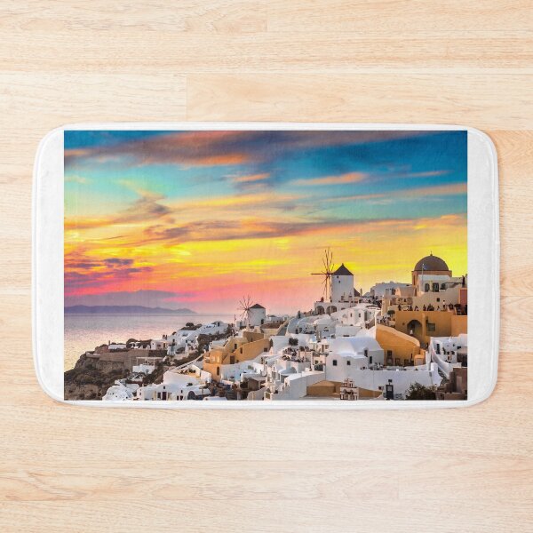 Item preview, Santorini, Greece, Beautiful Coastal Sunset, Ocean Views designed and sold by newburyboutique.