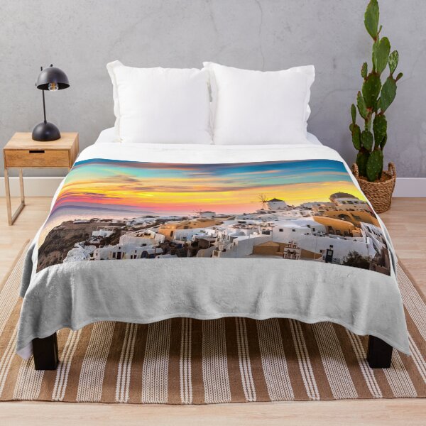 Item preview, Santorini, Greece, Beautiful Coastal Sunset, Ocean Views designed and sold by newburyboutique.