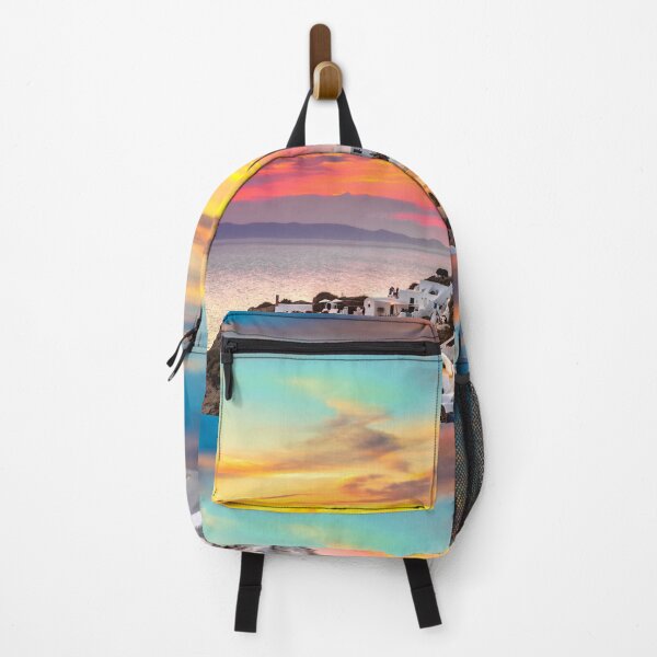 Item preview, Santorini, Greece, Beautiful Coastal Sunset, Ocean Views designed and sold by newburyboutique.