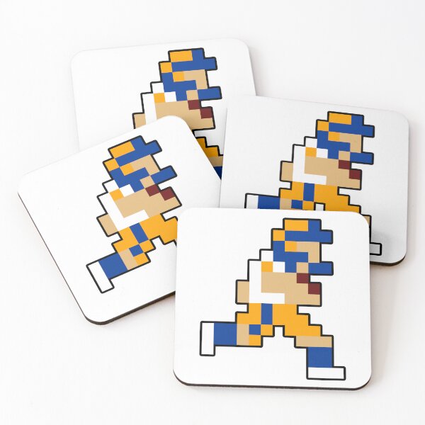 Item preview, Jugador de fútbol de píxeles retro de Los Ángeles de 8 bits designed and sold by Bo-Bros-Tees.