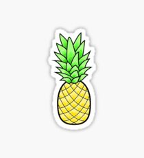 small pineapple in style Sticker