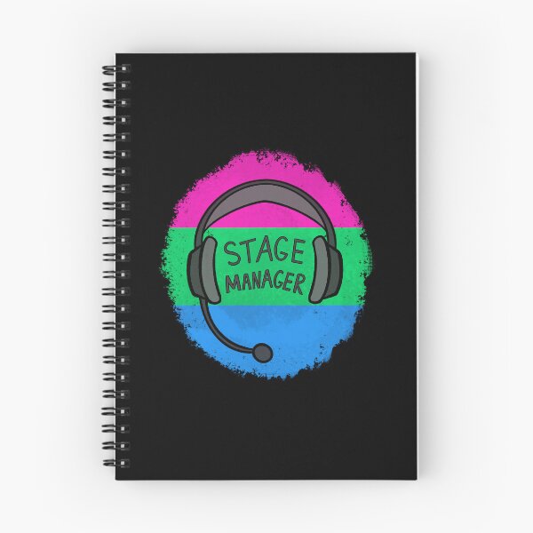 Item preview, Stage Manager Backstage Headset - Polysexual Pride designed and sold by SoybeanTomato.